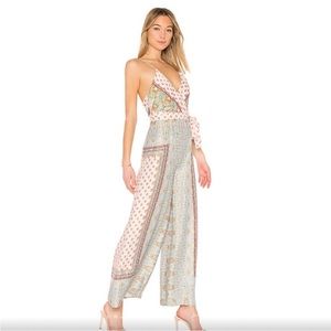 FREE PEOPLE Paisley Bohemian Jumpsuit